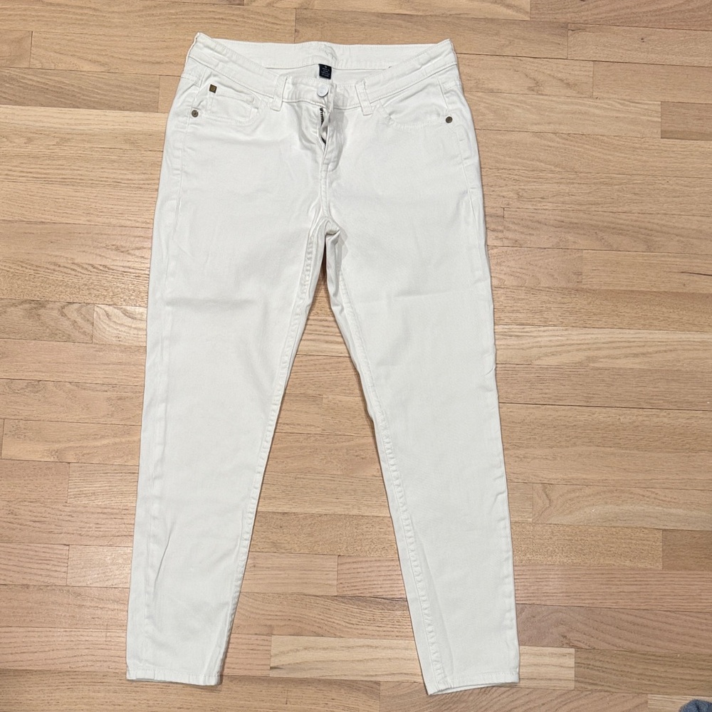 Tommy Bahama White Slim Fit Pants